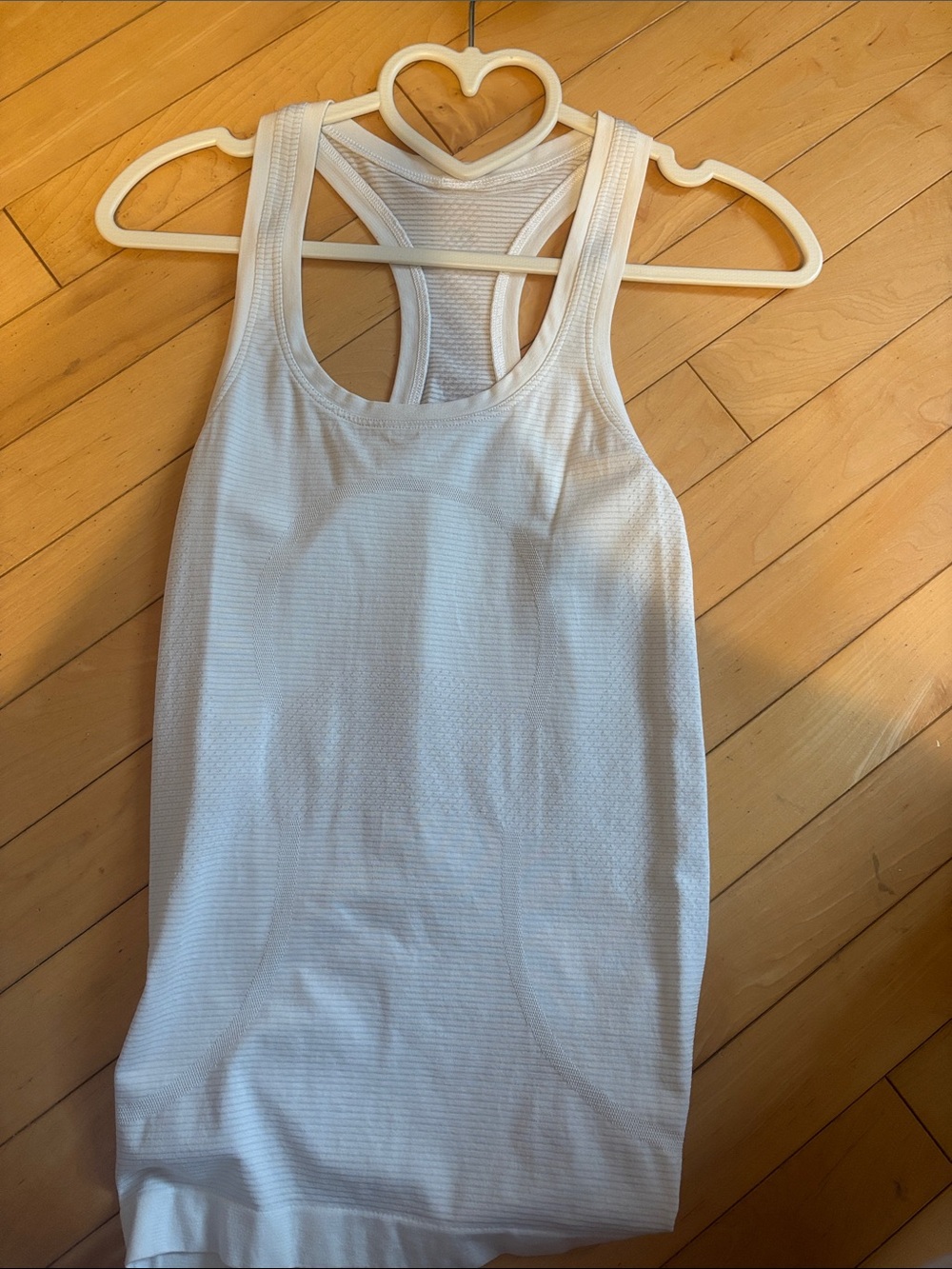 lululemon athletica White Racerback Tank